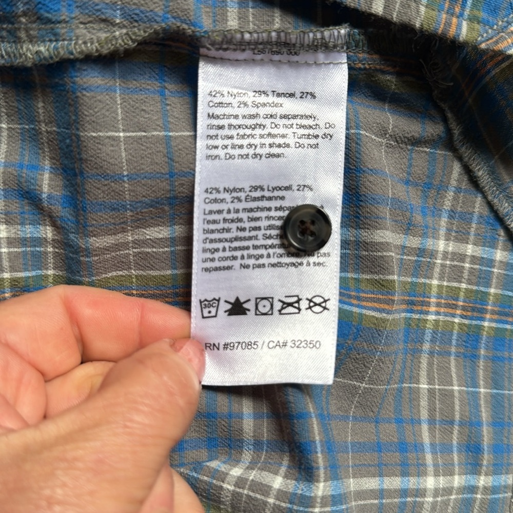 Outdoor Research Blue Casual Button Down Shirt. New no tags. 15% off 3 bundle - Picture 4 of 4
